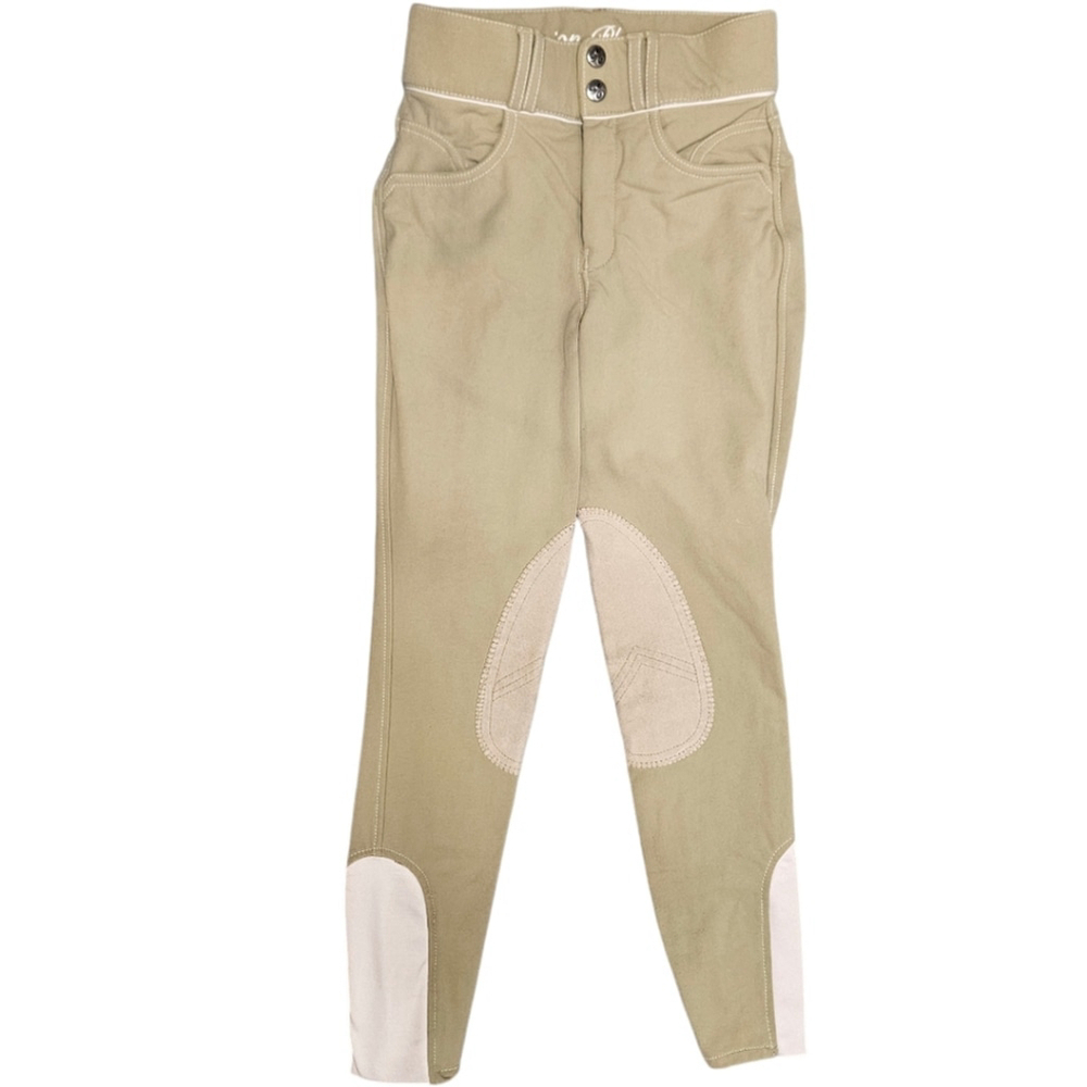 Horse Riding Pants Size 10 Elation Platinum Brooklyn Breech